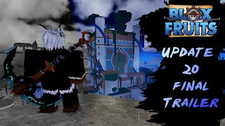 UPDATE 20 FINAL TRAILER  Blox Fruits [upl. by Enaile]