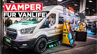 Bester und schönster Kastenwagen Wohnmobil 4x4 Camper 2023 Vamper [upl. by Kandace]