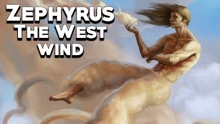 Zephyrus The West Wind  Mythology Dictionary  See U in History  Greek Myhotology [upl. by Ellasal621]