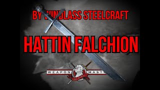 Hattin Falchion Sword Review [upl. by Haral349]