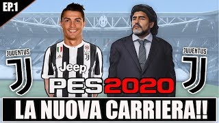 INIZIA LA NUOVA CARRIERA PES 2020 CAMPIONATO MASTER CON LA JUVENTUS DI MARADONA  EPISODIO 1 [upl. by Acila]