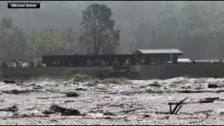 🚨 Flooding Traps Dozens on Hospital Roof in East Tennessee  Shocking Emergency Rescue Footage 🌊 [upl. by Kirven797]