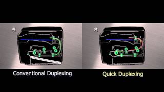 Interleave duplex printing Comparison [upl. by Nelg726]