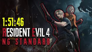 New Game Any Standard Speedrun 15146  Resident Evil 4 Remake [upl. by Onairotciv217]