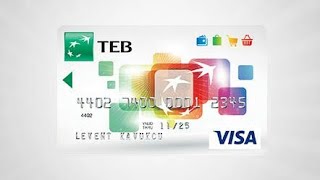 Teb Banka Kartı Şifre Alma [upl. by Cordier]