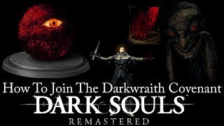 Dark SoulsRemastered  How To Join The Darkwraith Covenant [upl. by Slaohcin344]