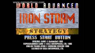 World Advance Daisenryaku Iron Storm OST  Japan [upl. by Ynafit461]