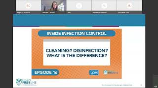 CDPH Project Firstline Session 2 Environmental Cleaning and Disinfection [upl. by Nevaeh]