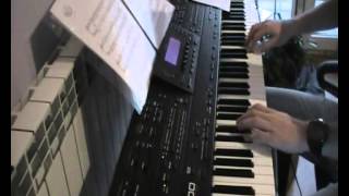 LennonMccartneyYesterdaypiano coverRoland G1000 [upl. by Ellehcem]