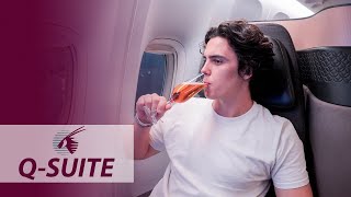 HONEST QATAR AIRWAYS QSuite Experience  Doha to Frankfurt [upl. by Cherice]