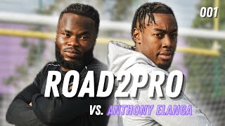 I BEAT A PREMIER LEAGUE FOOTBALLER  ROAD2PRO VS PRO EP 1 [upl. by Pedersen61]