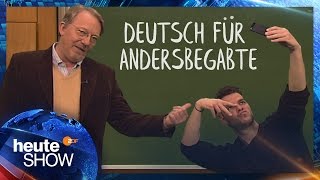 Dietmar Wischmeyer über den dummen deutschen Abiturienten  heuteshow vom 12052017 [upl. by Sairu]