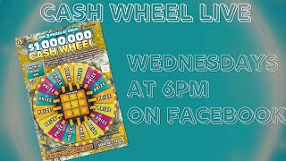 THE CASH WHEEL  Florida ScratchOffs [upl. by Esela]