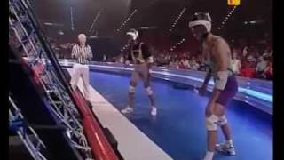 UK Gladiators Series 1 1992  Episode 1  Part 6 [upl. by Burnie]