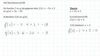 Het functievoorschrift 3 HAVO amp 3 VWO [upl. by Ahtinak226]