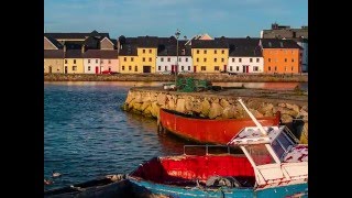 Ireland from Shannon to Galway Bay by Bus and Train [upl. by Yhtnomit]