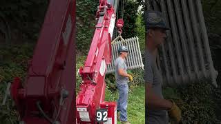 Epic radiator extraction from a house in the Annex in Toronto [upl. by Karel72]