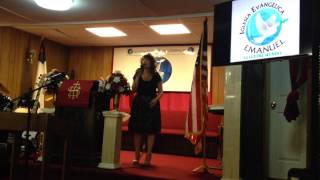 Maribel Castañeda cantando quot TORMENTAS quot [upl. by Odradlig]