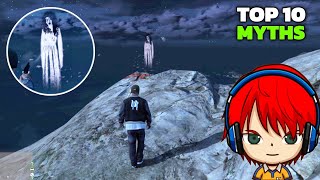 Real Ghost in GTA 5 😱 Mythbusters [upl. by Aicetal]