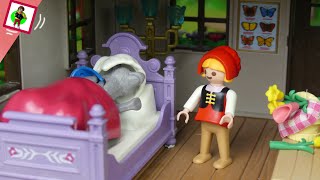 Playmobil Film quotRotkäppchenquot Familie Jansen  Märchen Kinderfilm  little red riding hood [upl. by Nylrac154]