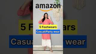 Amazon footwear haul  shorts youtubeshorts amazonhaul meesho [upl. by Isied]