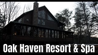 Oak Haven Resort and Spa Cabin Tour  Into The Woods We Go [upl. by Wennerholn841]