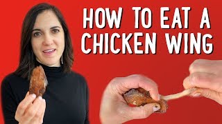 The Best Way to Eat Chicken Wings  Gameday Food Hacks  Well Done [upl. by Carter911]