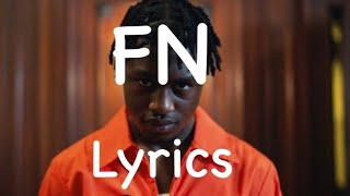 Lil Tjay  FN Lyric Video [upl. by Rihana]