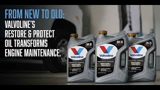 From New to Old Valvoline’s Restore amp Protect Oil Transforms Engine Maintenance [upl. by Annaes]