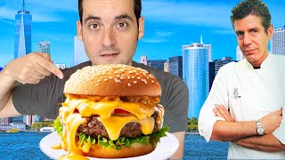 Eating at Anthony Bourdains FAVORITE Restaurants in NYC [upl. by Lyall526]