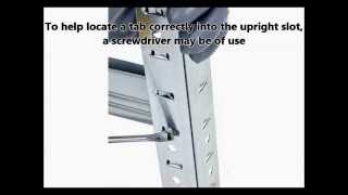 Dexion shelving Economy 100KG Instruction Video [upl. by Oriana]