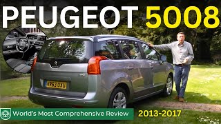 Peugeot 5008 20132017 Comprehensive Review  Smarter looks cabin upgrades and extra equipment [upl. by Ewan602]