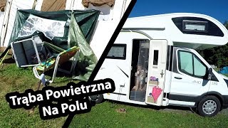 Kamper Ocalony Trąba Powietrzna Przeszła Obok Nas Vlog 170 [upl. by Dnalrag]