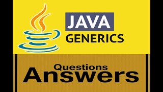 Java Generics Interview Questions and Answers for Junior Java developers [upl. by Casmey]