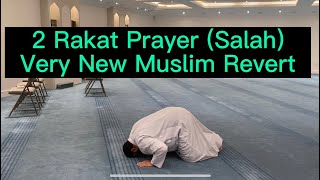 How to Pray 2 Rakat Fajr Prayer for Very New Muslim Revert  Beginners Guide to Islam Part 6 [upl. by Milan]