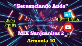 MIX SANJUANITOS 2  ARMONÍA 10  PISTA [upl. by Anauqaj]