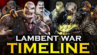 The FULL Lambent War TIMELINE in Gears of War Lore [upl. by Hsital]