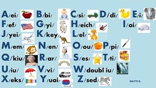 English Alphabet Pronunciation  Alphabet ABC Pronunciation [upl. by Bernete884]