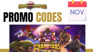 Best MCOC Promo Codes in November  TOP 5 CODES 2 [upl. by Johnson]