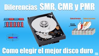 Diferencias entre SMR CMR y PMR Como elegir el mejor disco duro [upl. by Adiaj]