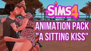 The sims 4Animation pack sims 4Animation quotA sitting kissquot DOWNLOAD [upl. by Akvir715]