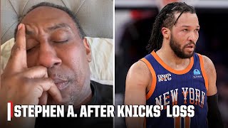 Stephen A reacts to Knicks OT Game 5 loss to the 76ers WHY  NBA on ESPN [upl. by Kaitlynn645]