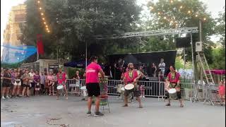 Magalenha  Batucada Bloco Sambara en las fiestas de Sants 2024 [upl. by Enitsed]