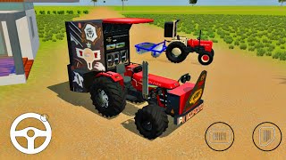 Swaraj Tractor Ne Jota khet Tractor 4×4 tractor gamingvideos [upl. by Adolphus]