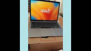 macbookairunboxing New laptop 💻applelaptops tangybitesKFS [upl. by Aicnom]