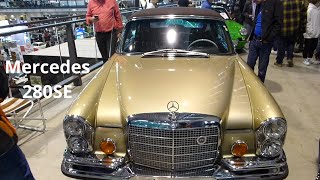 Mercedes Benz 280SE Flachkühler Cabriolet Oldtimer [upl. by Shannah]