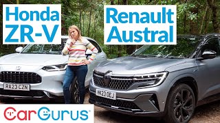 Honda ZRV vs Renault Austral Hybrid SUVs headtohead [upl. by Ettennod]