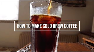 How to make cold brew coffeeand what ratios you can use [upl. by Conyers112]