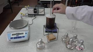 Enthalpy of combustion of ethanol C0096 [upl. by Bel6]