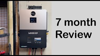 EG4 6000XP off grid Inverter long term Review  8000W PV  480V VOC  48V 120240V Split Phase [upl. by Dix170]